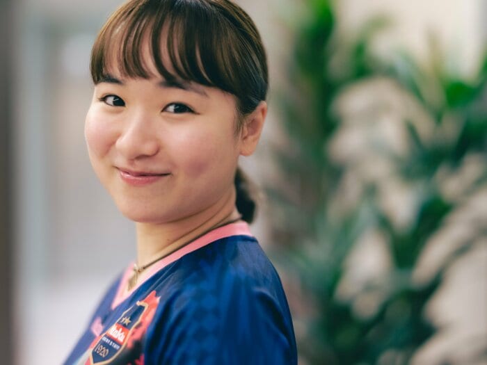 「今、卓球はルンルン気分です！」伊藤美誠の笑顔がはじけた…引退もよぎったパリ五輪落選からの原点回帰「自分だけのスタイルで突っ切ろうと」＜Number Web＞ photograph by Wataru Sato