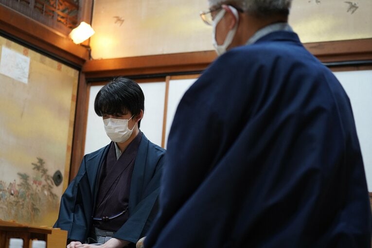 2021年の竜王戦　©日本将棋連盟