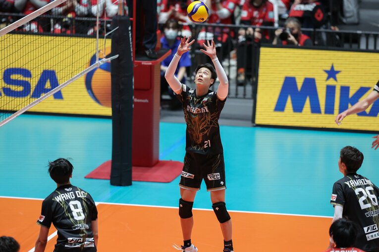 ウルフドッグス名古屋 永露元稀　©︎V.LEAGUE