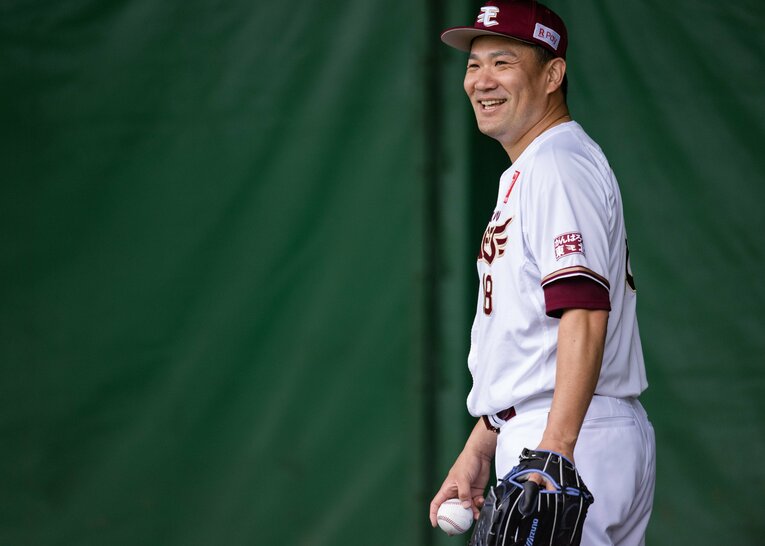 今季キャンプの田中将大　©Nanae Suzuki