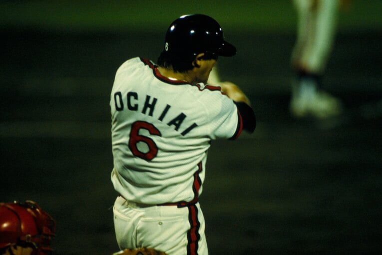 ロッテ時代の落合博満 ©Sports Graphic Number