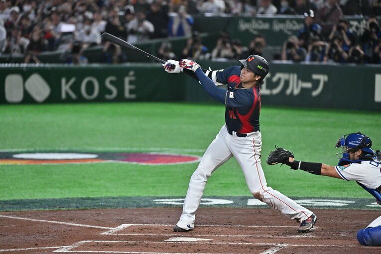 何度見てもえげつない…大谷ホームランの連続写真（右へつづきます）©Hideki Sugiyama