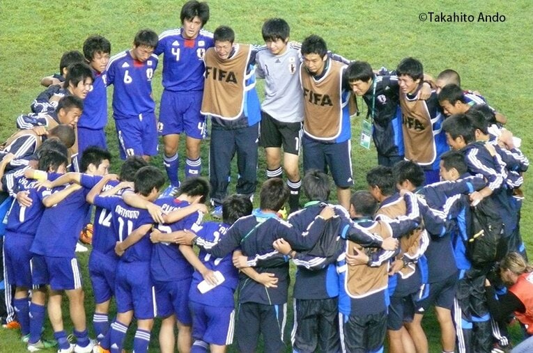 南野拓実、中島翔哉が聞いた大合唱。震災後のU-17W杯で体験した「世界」。(14) ／ photograph by Takahito Ando