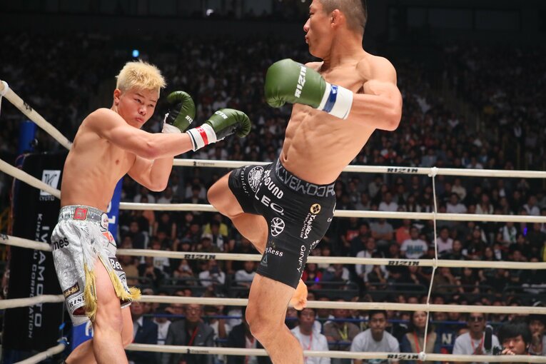 2018年9月13日、『RIZIN.13』で行われた堀口恭司戦　©RIZIN FF