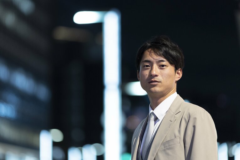 インタビューに答えた林　©Naoki Kitagawa