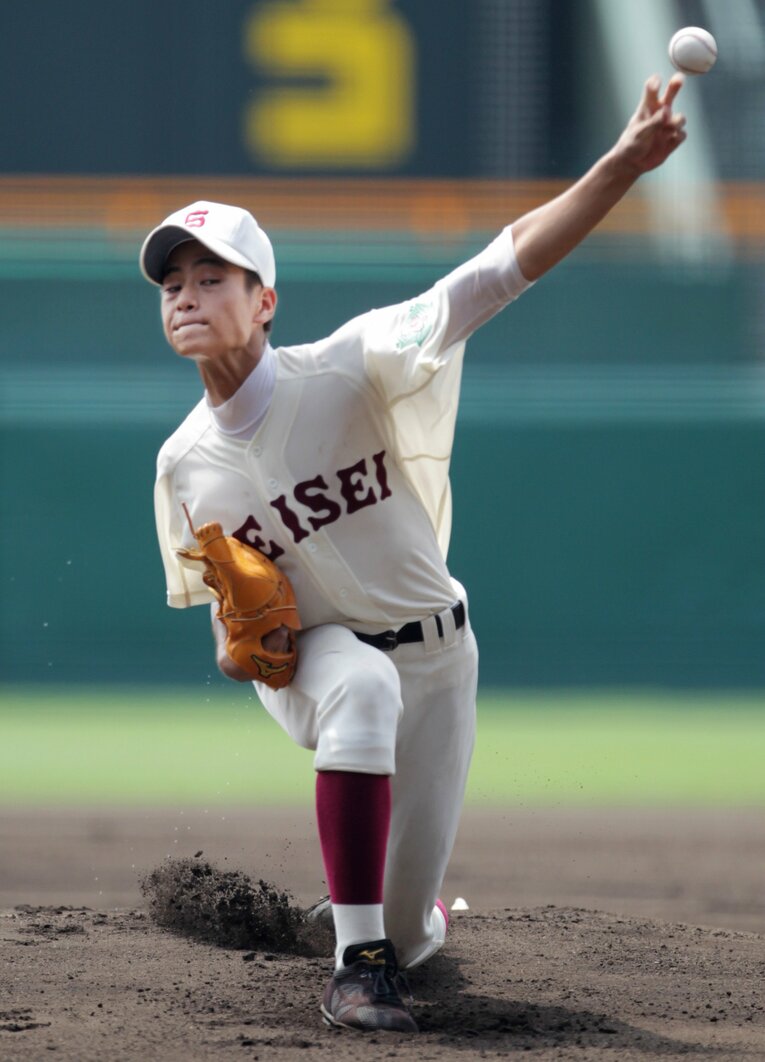 大竹耕太郎の高校時代（熊本・済々黌高校）©JIJI PRESS