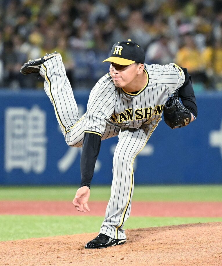 馬場は登板数こそ限られたものの防御率2.45の成績を残している　©JIJI PRESS