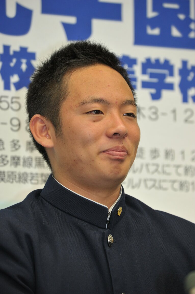 2013年ドラフト1位・松井裕樹（楽天）　©BUNGEISHUNJU