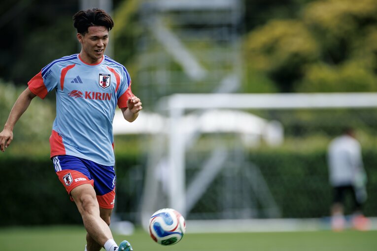 W杯メンバーに選出された塩貝健人（21歳）©︎Kiichi Matsumoto