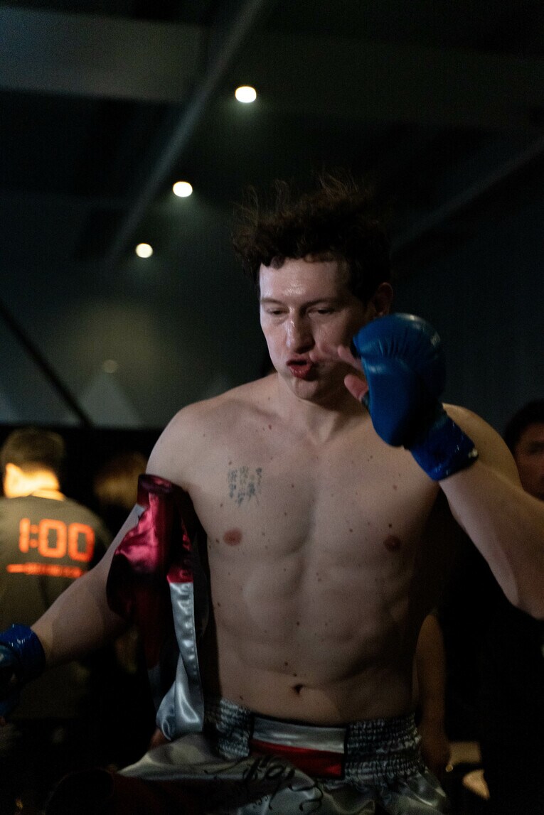 川島悠汰vsポーランドの刺客　©BreakingDown