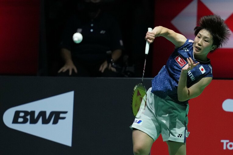 昨年度大会の初優勝に続き、日本人史上初の連覇を達成した山口茜　©︎Getty Images