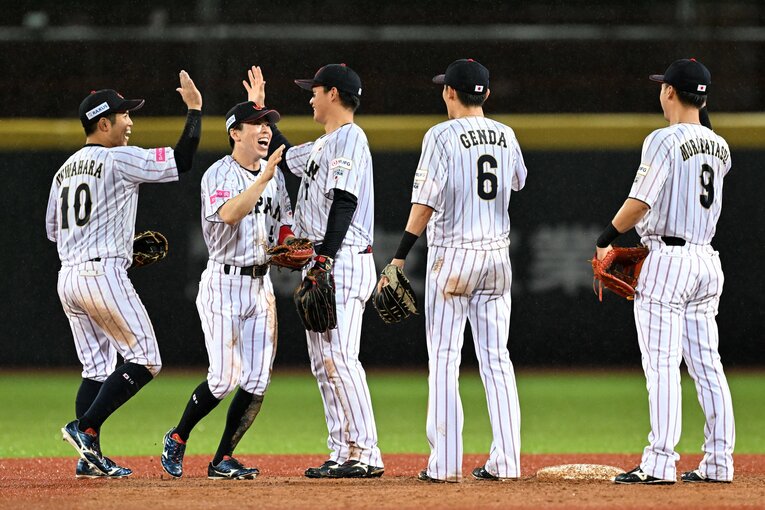 キューバ戦は7-6と薄氷の勝利　©︎Getty Images