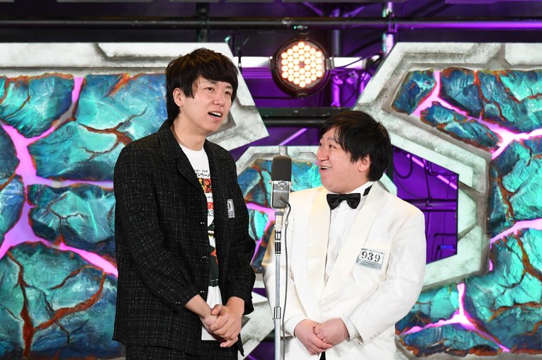 敗者復活戦、最後の15番目に登場したニッポンの社長　©M-1グランプリ事務局