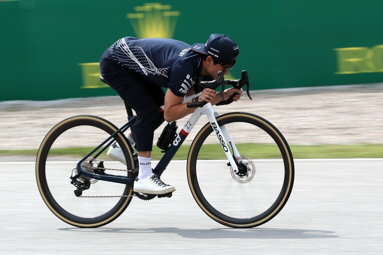 スペインGPの角田裕毅　©Getty Images / Red Bull Content Pool