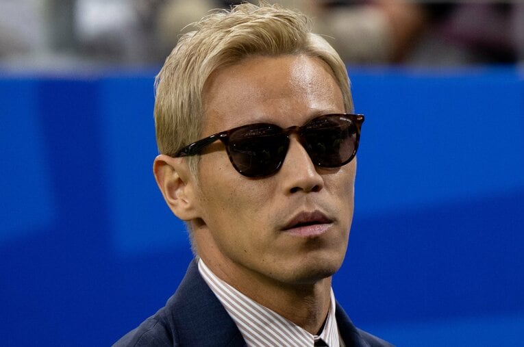 本田圭佑は北中米W杯の解説が大きな話題となった ／ photograph by Sebastian Frej/Getty Images
