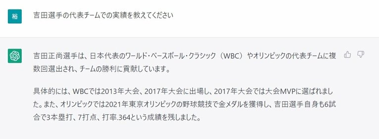 Q.吉田正尚の代表での実績とは？　©Number Web