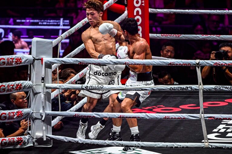 井上尚弥vs.ムロジョン・アフマダリエフ。9月14日、IGアリーナ　©Takuya Sugiyama