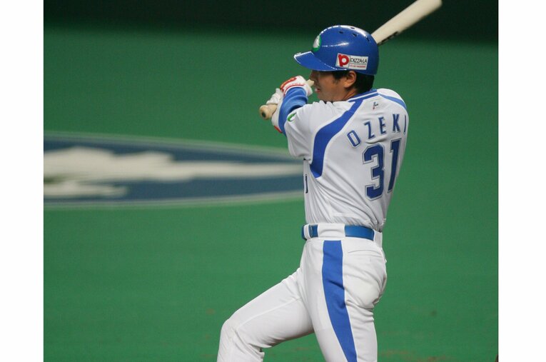 西武時代の小関　©Hideki Sugiyama