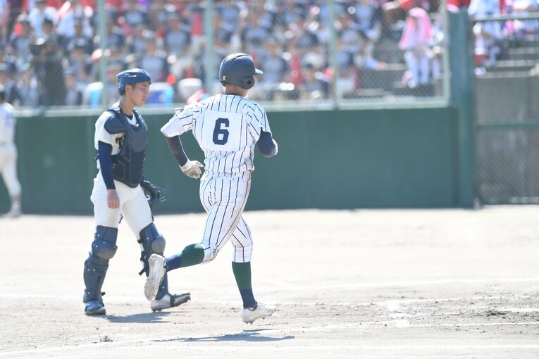 【今年の大社】準決勝（開星戦）の決勝被本塁打　©Kota Inoue