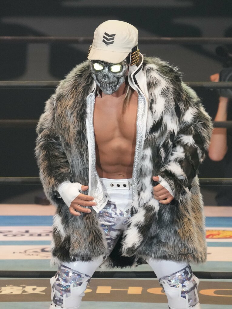 BOSJ決勝でエル・デスペラードと対戦した石森太二　©Essei Hara