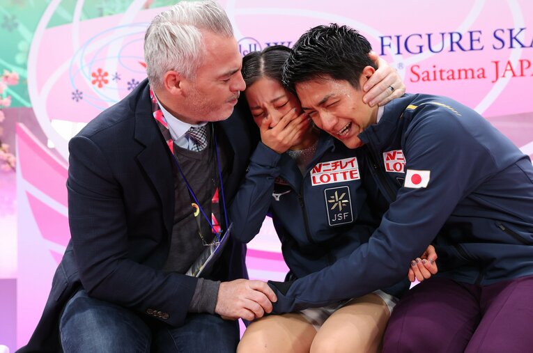 ブルーノ・マルコットコーチが語る、りくりゅうのパートナーシップの原点 ／ photograph by AFLO