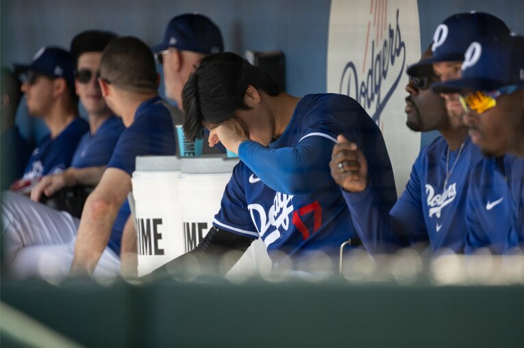 【翔平の英語でコミュニケーション】キャンプ中の様子　©Nanae Suzuki