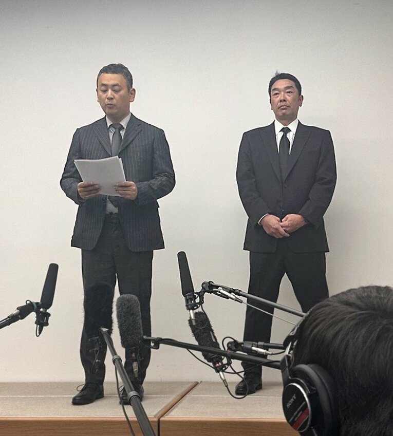 長女から託された手紙を代理人が読み上げた　©️JIJI PRESS