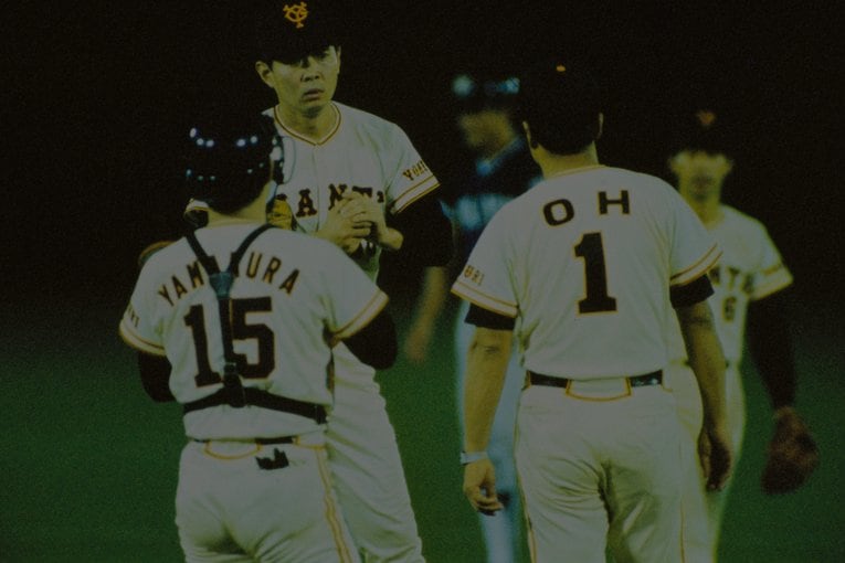 巨人時代の江川卓　©BUNGEISHUNJU