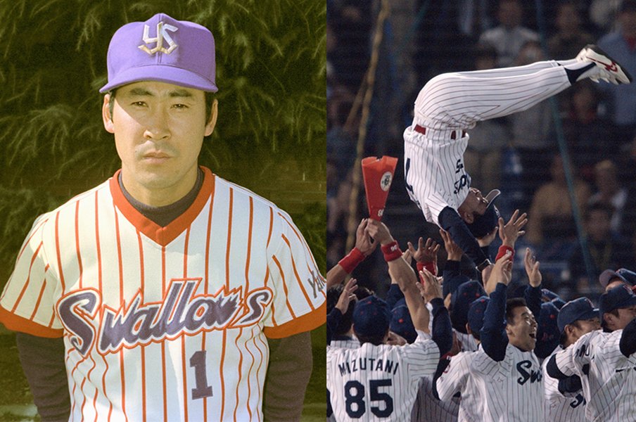 若松勉こそがミスタースワローズ。打率も人望も食事会の幹事も最高だ!<Number Web> photograph by KYODO