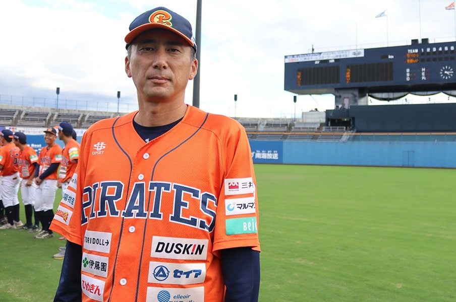 《元・巨人ドラ1のエリート》河原純一48歳は今、愛媛で何を? 「“しんどいからやりたくない”は通用しない」<Number Web> photograph by Kou Hiroo