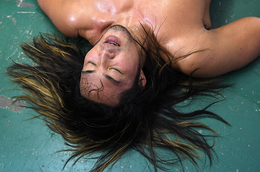棚橋弘至は1・4で何をたくらむ?不気味な沈黙を続けるエースの心中。<Number Web> photograph by Essei Hara