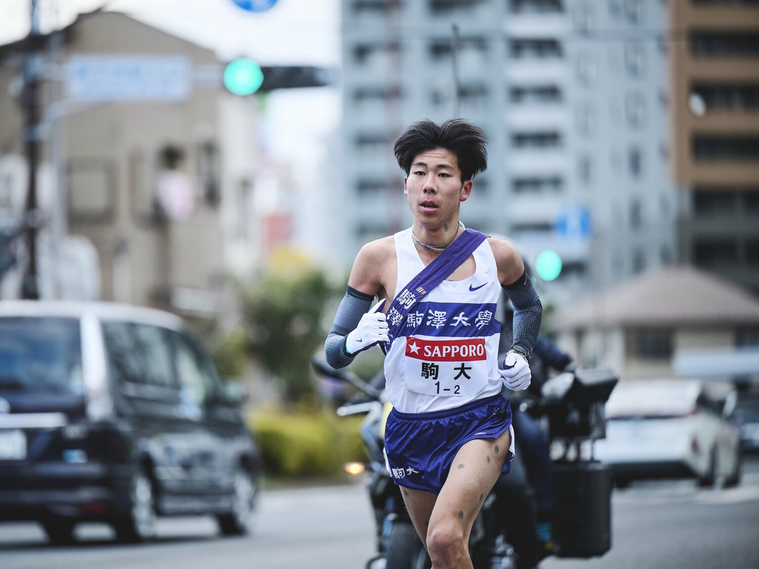 5位は田澤廉（駒大）　©Yuki Suenaga