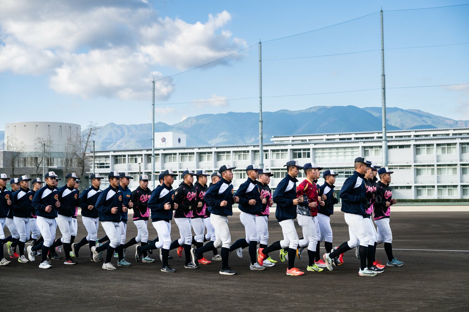 智弁学園の練習風景　©︎Nanae Suzuki