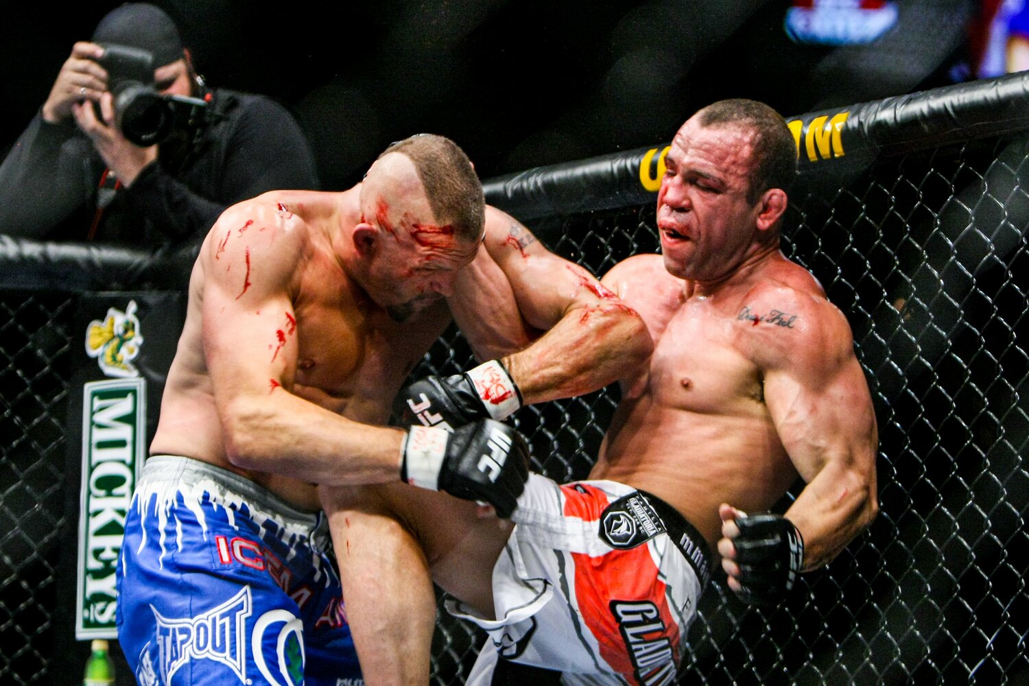 2007年12月、シウバは『UFC 79』でチャック・リデルに判定で敗れた　©Susumu Nagao