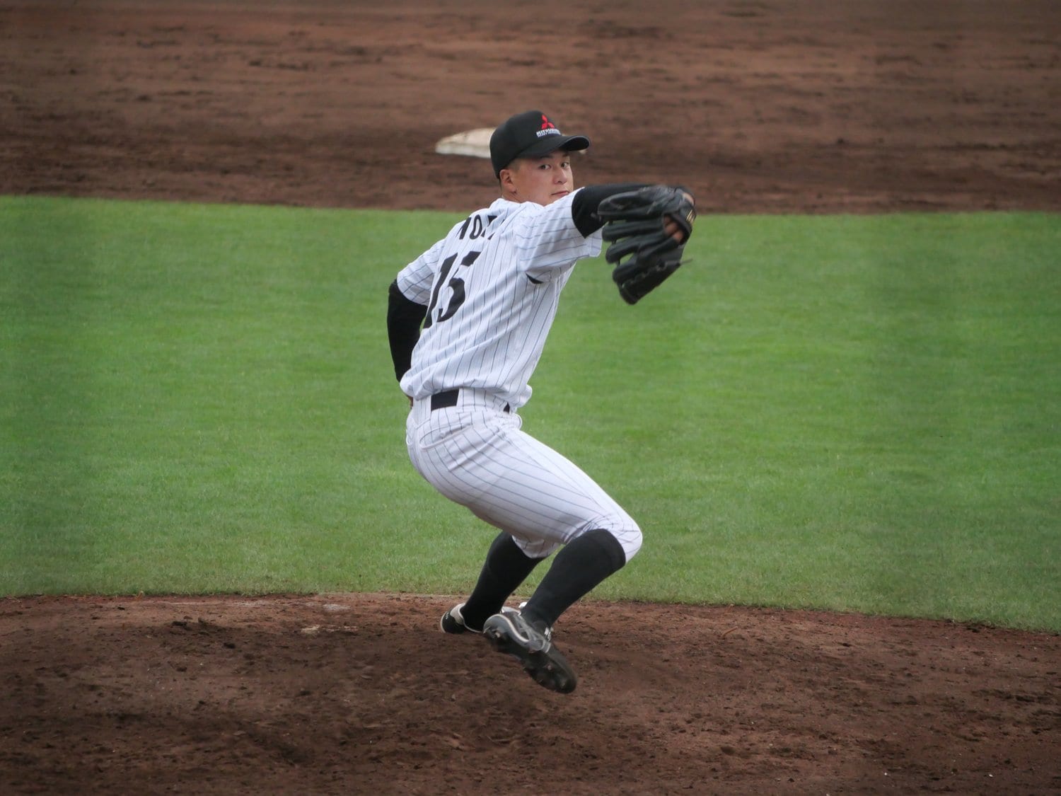 安定感に定評がある森翔平（三菱重工West）©︎PABB-lab