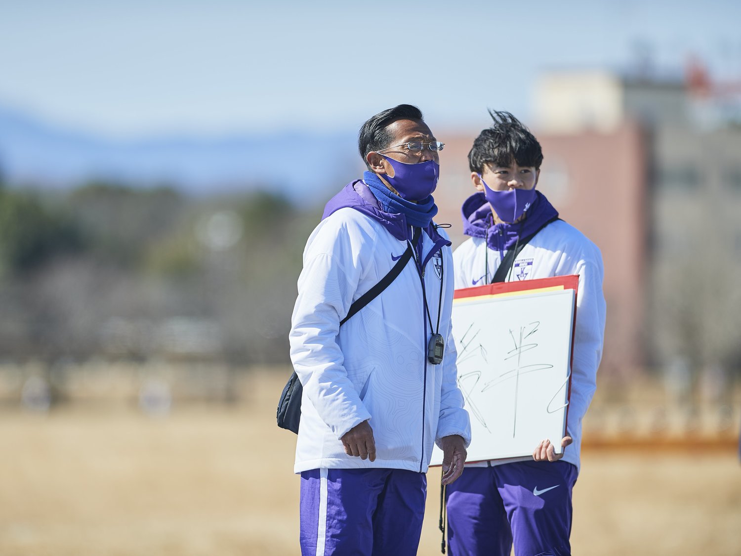 日本学生ハーフマラソンでの大八木弘明監督