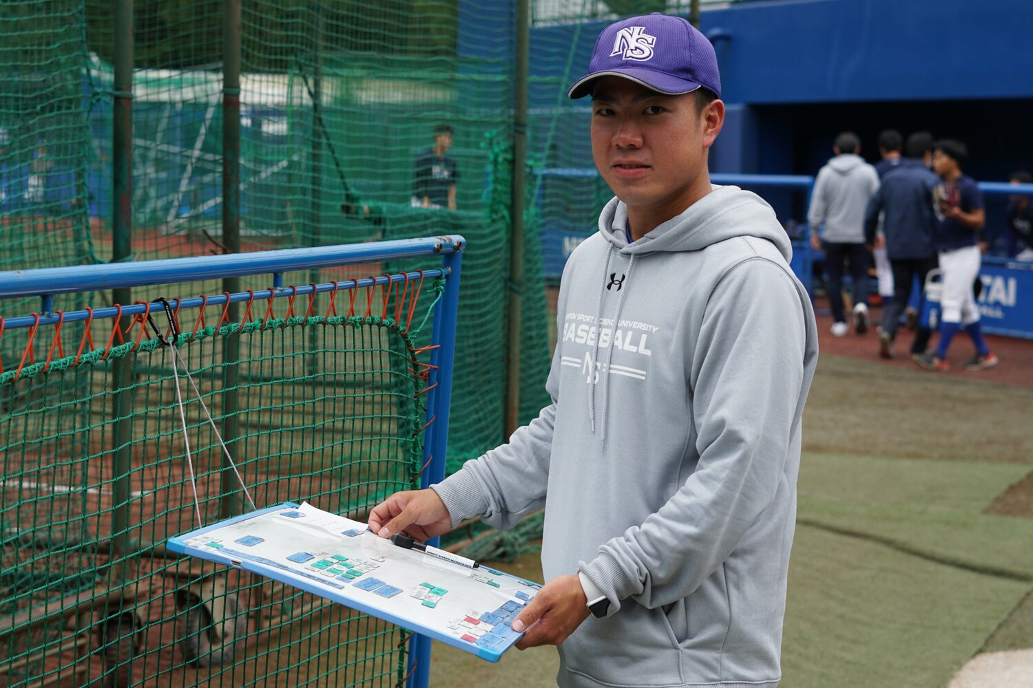 2年生の終わりから学生コーチに ©Kei Nakamura