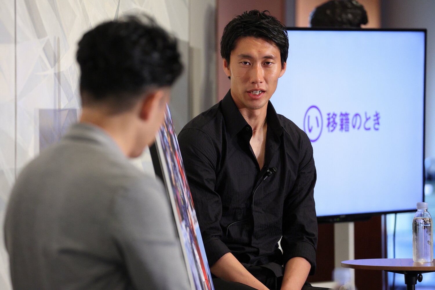 7月3日文藝春秋で開催されたトークショーにて　　©︎Shigeki Yamamoto