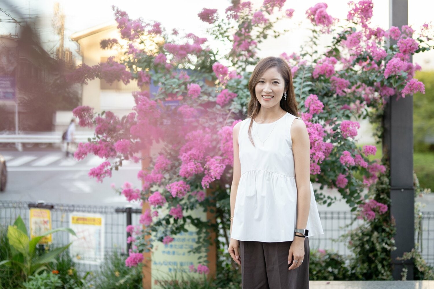 サモア戦を現地で観戦予定だという香奈さん。カッキーの出番は来るか ©︎Miki Fukano