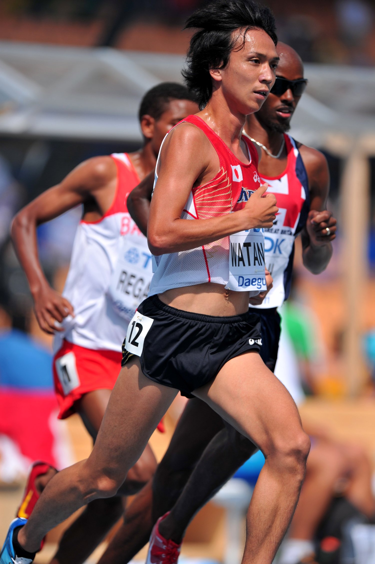 2011年　世界陸上大邱大会での渡邊