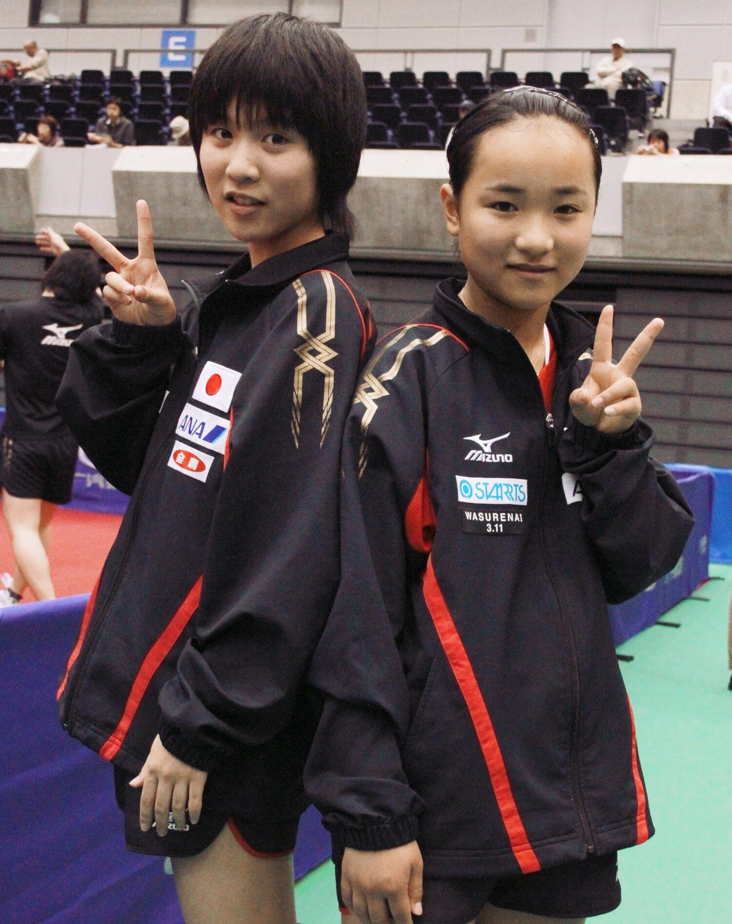 小学生で出場した2012年の荻村杯にて　©JIJI PRESS