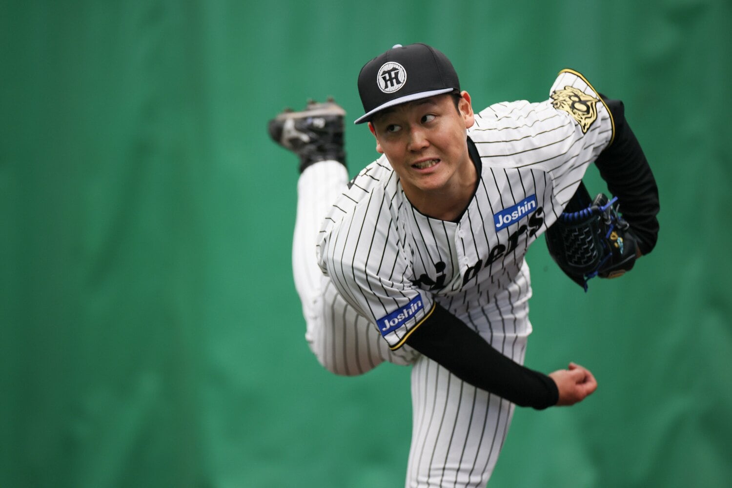 阪神にドラフト3位で入団した木下　©JIJI PRESS