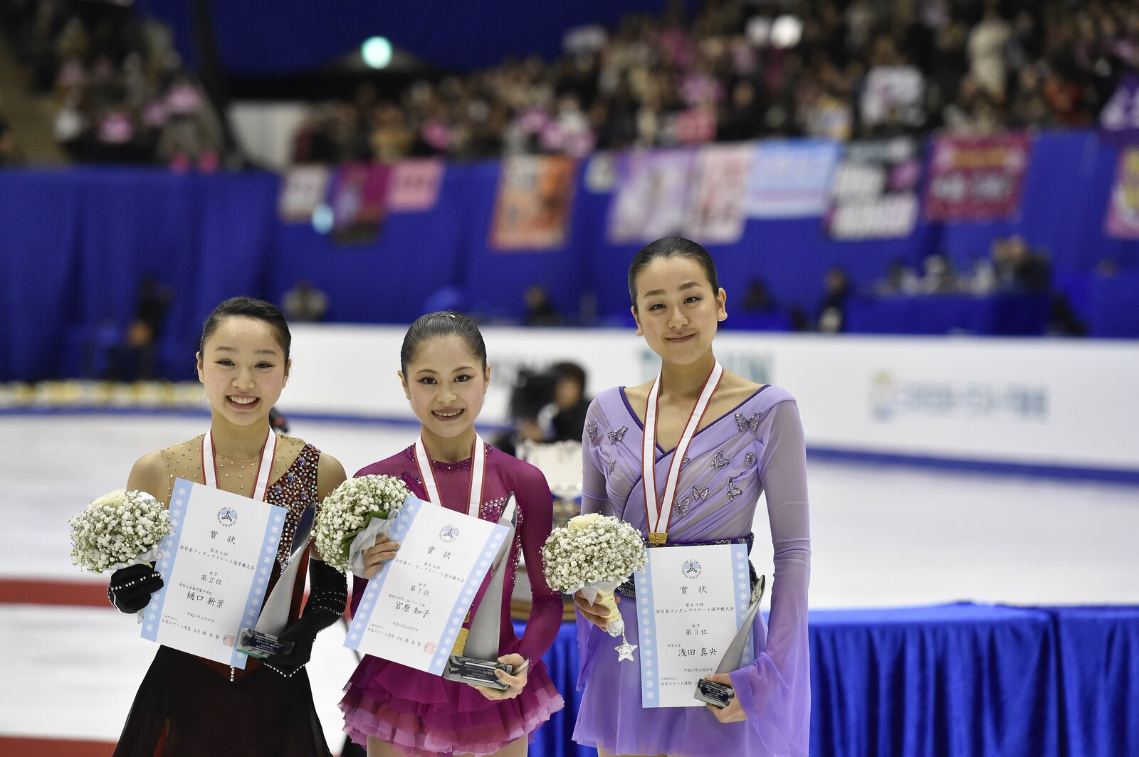 ジュニア最後の2025年全日本選手権では銀メダルを獲得　©BUNGEISHUNJU