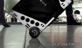 機動力、収納力、そして斬新なデザイン性が魅力のズーカ。スポーツアスリートやクリエイターに人気だ。 