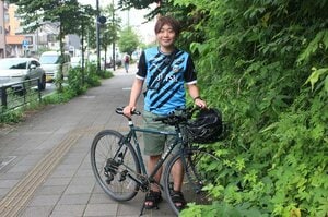彼はなぜ自転車で川崎から神戸に…？「長津田でやめたくなりました（笑）」600kmを走り抜いた川崎Fサポの“ロードムービーのような旅路”