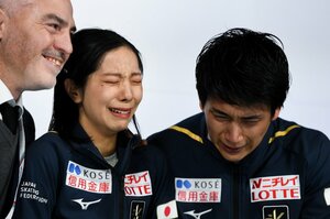 【GPF優勝】“りくりゅう”がぽろぽろ流した涙…GPファイナル初優勝、三浦璃来＆木原龍一の瞳から溢れた“パートナーへの思い”「ずっと不安でした」
