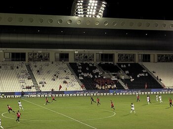 '22年W杯開催地カタールの無気力。サッカー熱は皆無、観客はサクラ。＜Number Web＞ photograph by Sebastian Castelier
