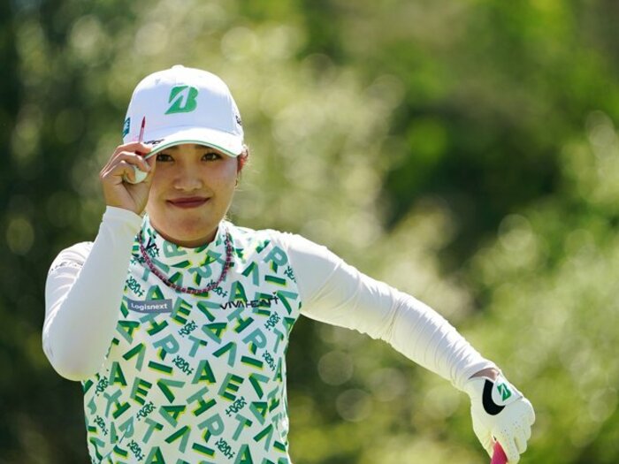 「宮里藍以来のすごさですね」23歳古江彩佳のショットを見たメーカー担当はなぜ言葉を失った？ 渋野と笹生に続くメジャー制覇への期待感＜Number Web＞ photograph by Shizuka Minami