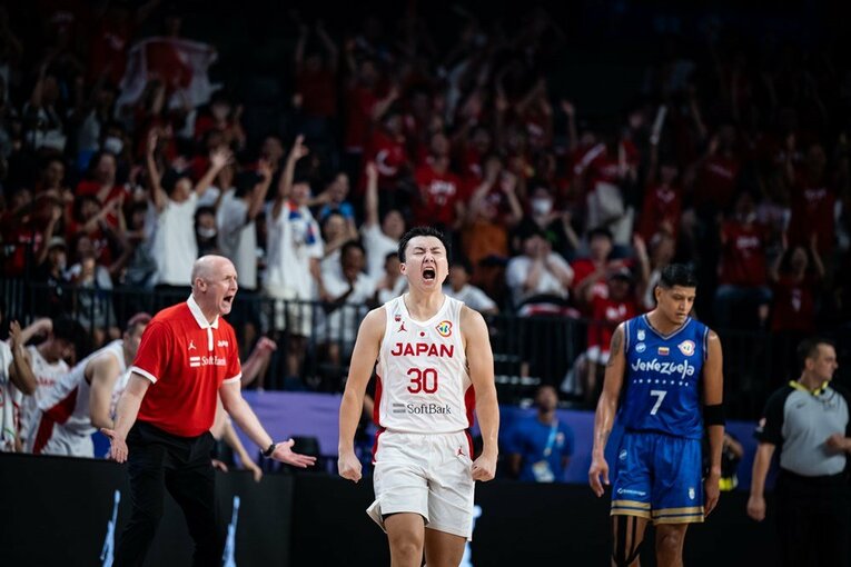 ベネズエラ戦　©︎FIBA