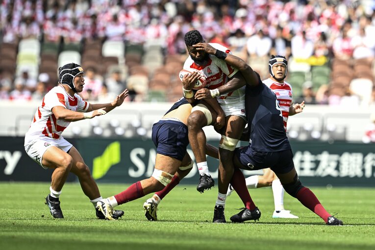 第二次エディー・ジョーンズHC体制の初陣となったイングランド戦　©Asami Enomoto